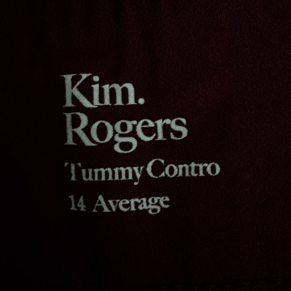 Kim Rogers Millennium Tummy Control Straight Leg Pants Women's Size 14 - Picture 4 of 7